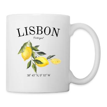 Lisbon - Portugal - Portuguese - Porto - Mug - white - Right