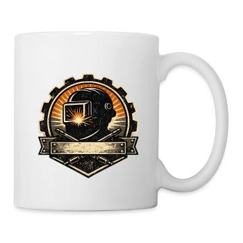 Soudeur Sparks Metal Industry Work Pride - Mug blanc - blanc - Droite