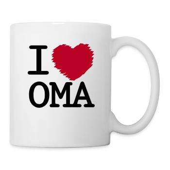 i_love_oma - Mug - white - Right
