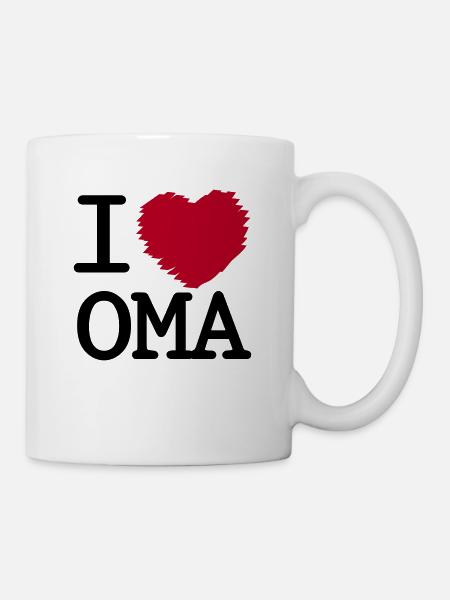 i_love_oma - Mug blanc - blanc