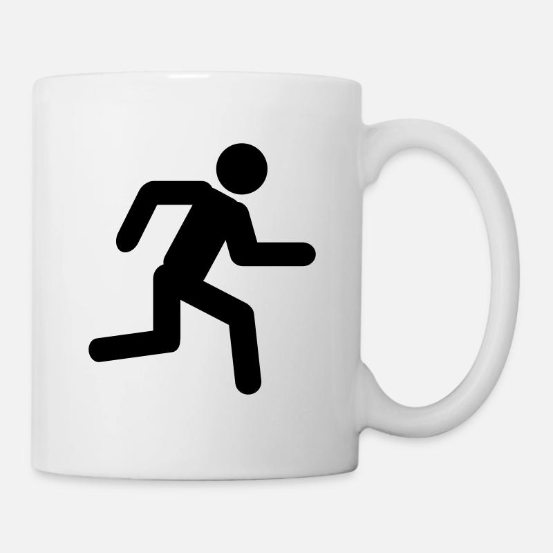 runner - Mug - white