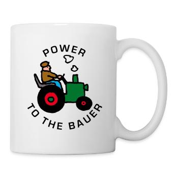 power_to_the_bauer_b - Mug - white - Right