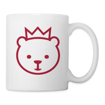 Berliner Bär - Tasse - Weiß - Rechts