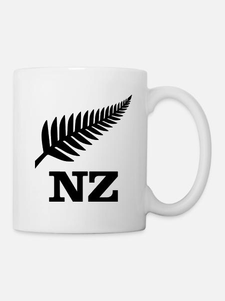 New Zealand Design 3 - Mug blanc - blanc
