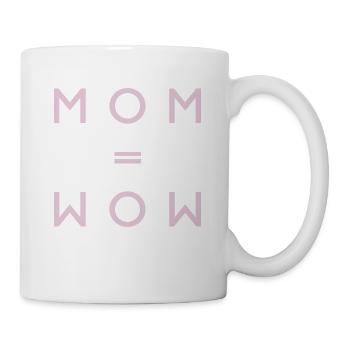 MOM - WOW - Tasse - Weiß - Rechts