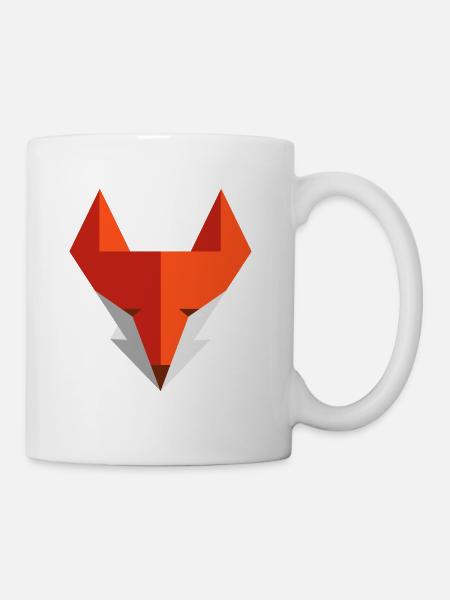 Fuchs - Tasse - Weiß
