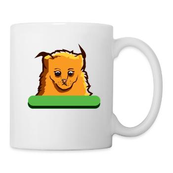 Luchs Baby Wild Cat - Tasse - Weiß - Rechts