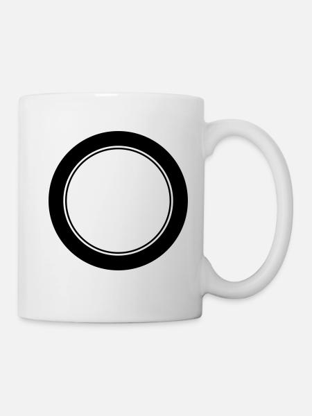 Logo // Jubiläum Emblem // Mannschaft // Verein - Tasse - Weiß