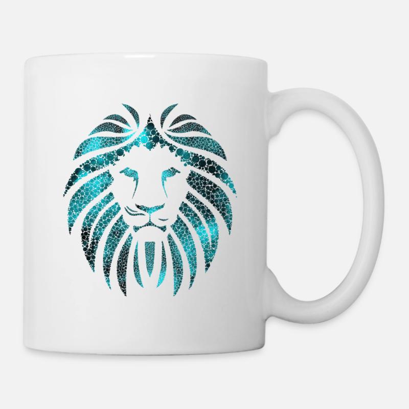 Lion - Mug blanc - blanc