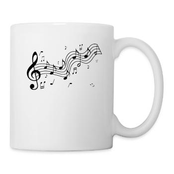 free the music - Mug - white - Right