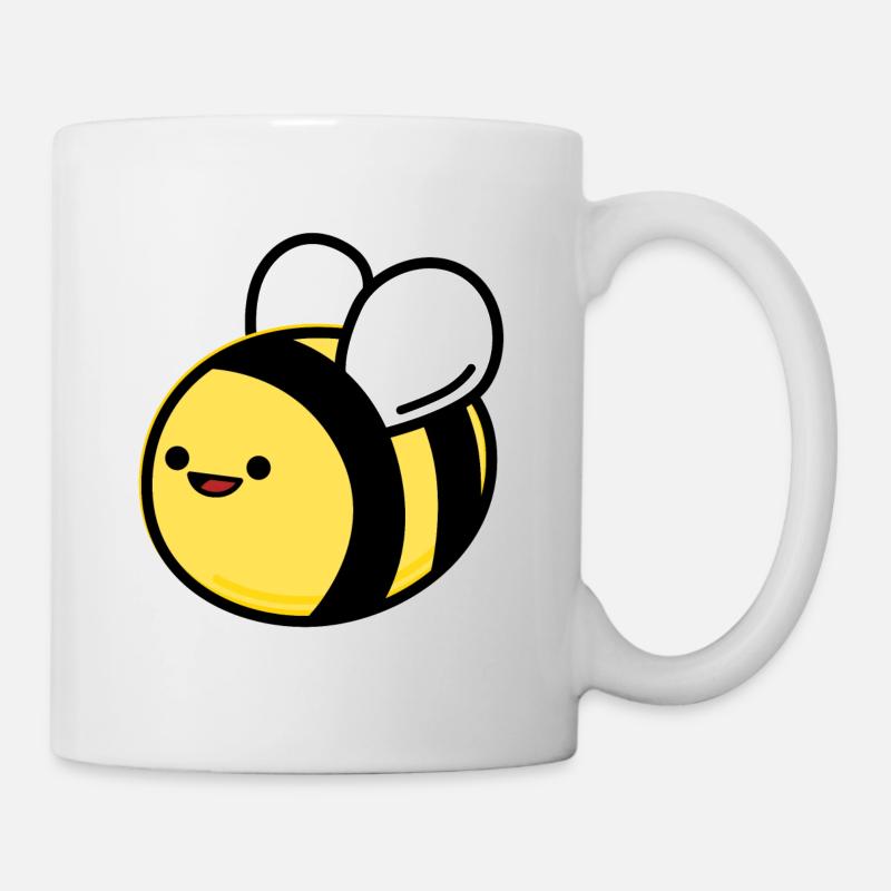 Abeille - Mug blanc - blanc