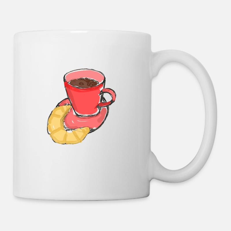 tasse à café - Mug blanc - blanc