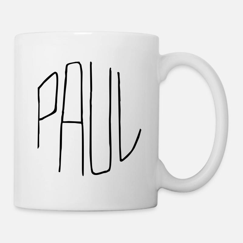 Paul Geschenk - Tasse - Weiß