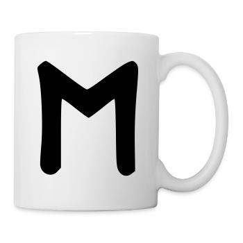 Celtic symbols - rune EHWASZ 1 - Mug - white - Right