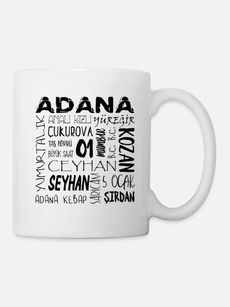 01 Adana Turquie - Mug blanc - blanc