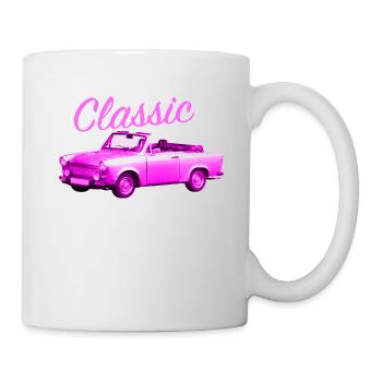 Classic Trabbi pink - Mug blanc - blanc - Droite