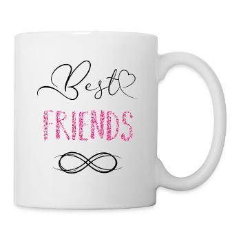 Beste Freunde - Tasse - Weiß - Rechts