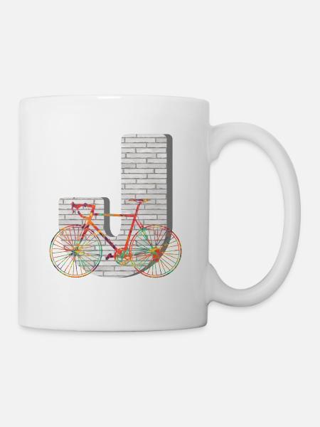 fahrrad e 249 j - Tasse - Weiß