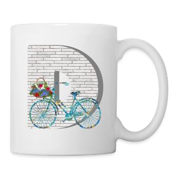 fahrrad e 100 d - Tasse - Weiß - Rechts