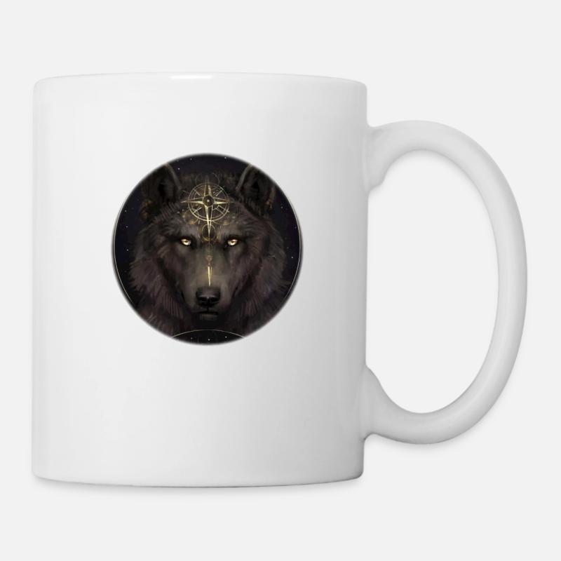 Wolf - Mug blanc - blanc