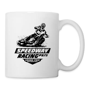 Speedway - Motorcycle Speedway - Tasse - Weiß - Rechts
