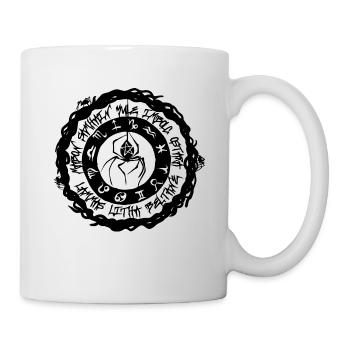 Rad des Jahres - Gothic - Tasse - Weiß - Rechts
