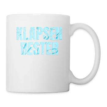 Klapsenbester Klapse Psychiatrie Sprüche Geschenk - Tasse - Weiß - Rechts