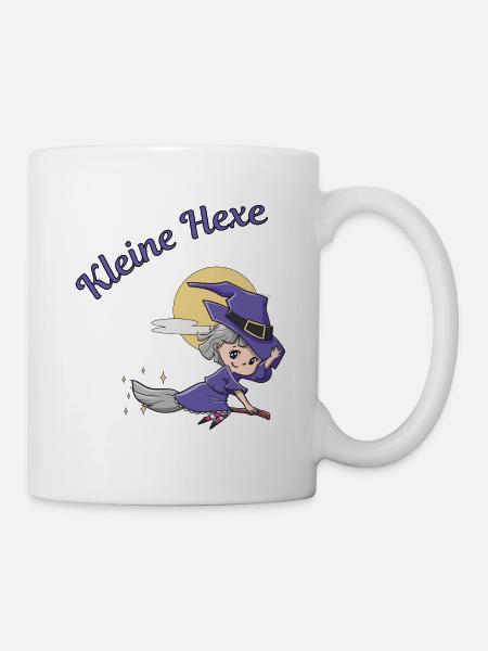 Kleine Hexe - Tasse - Weiß