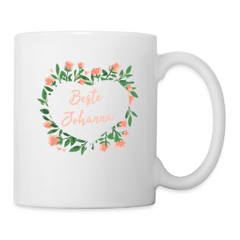 Geschenk für Johanna - die Beste - Tasse - Weiß - Rechts