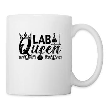 Lab Queen Laboratory Technician Chemistry Gift Idea - Mug - white - Right