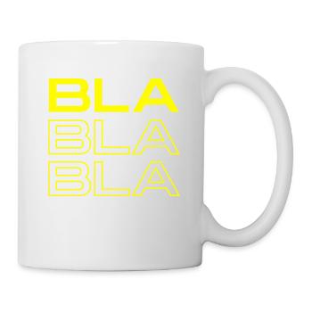 BLA BLA BLA - Mug - white - Right