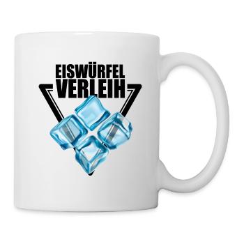Eiswürfel Verleih - Tasse - Weiß - Rechts