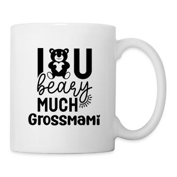 Liebe dich Grossmami Oma Schweiz Grosi Schweizerin - Tasse - Weiß - Rechts