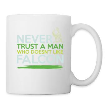 Falconry Cool Saying - Mug - white - Right