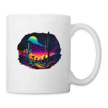 Bunter Himmel - Tasse - Weiß - Rechts