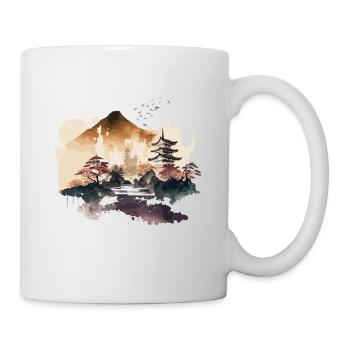 Japanese Temple - Mug - white - Right