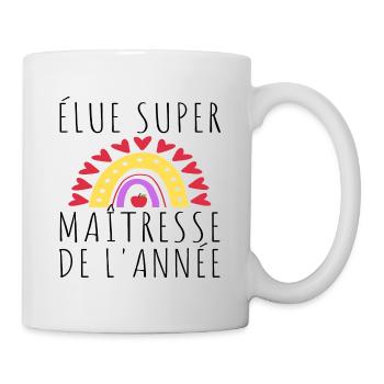 Super maitresse humour maîtresse cadeau - Mug blanc - blanc - Droite