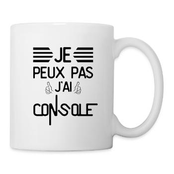 Je Peux Pas J Ai Console - Mug blanc - blanc - Droite