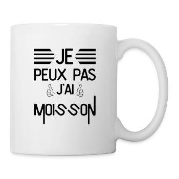 Je Peux Pas J Ai Moisson - Mug blanc - blanc - Droite
