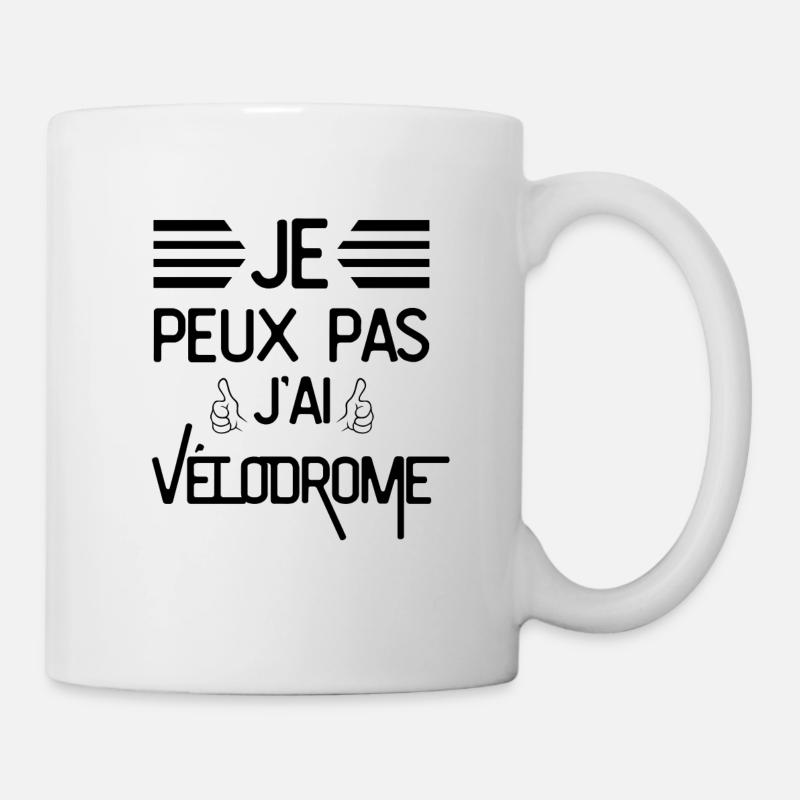 Je Peux Pas J Ai Vélodrome - Mug blanc - blanc