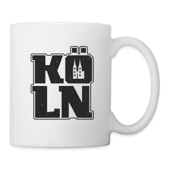 Cologne Graphique Carnaval Souvenir Carnaval Cologne - Mug blanc - blanc - Droite