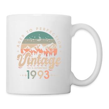 1993 Vintage anniversaire 30 ans - Mug blanc - blanc - Droite