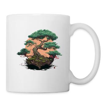Beaux-Arts du Bonsaï - Mug blanc - blanc - Droite