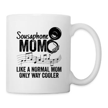 Sousaphone Mom Brass Band Musician - Mug - white - Right