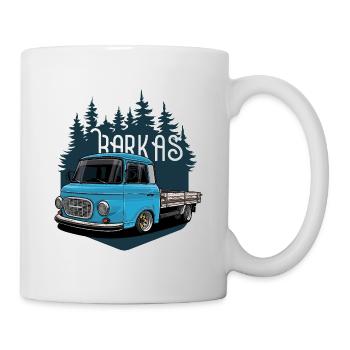 Voiture classique allemande // Illustration // Barkas - Mug blanc - blanc - Droite
