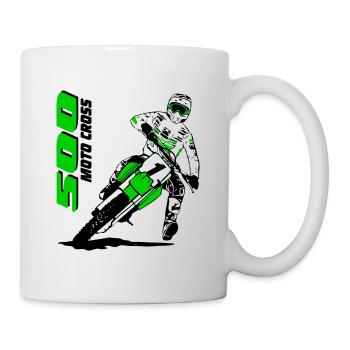 Moto Cross - Motocross - Supercross - Mug - white - Right