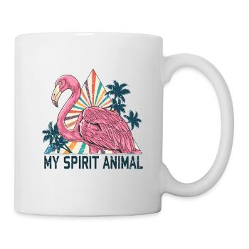 Flamingo Spirit Animal Flamingo Lover - Mug - white - Right