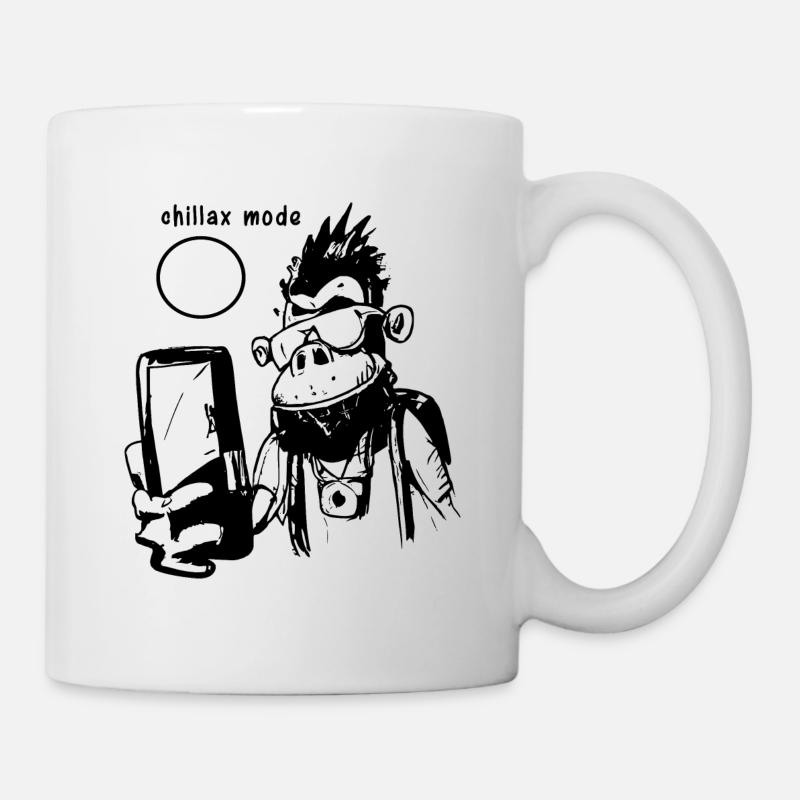 Mode chillax - Mug blanc - blanc
