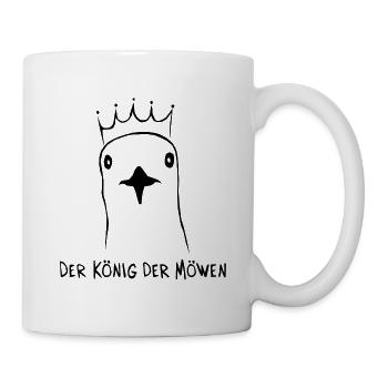 König Der Möwen - Tasse - Weiß - Rechts