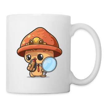 Pilz-Mysterium - Tasse - Weiß - Rechts